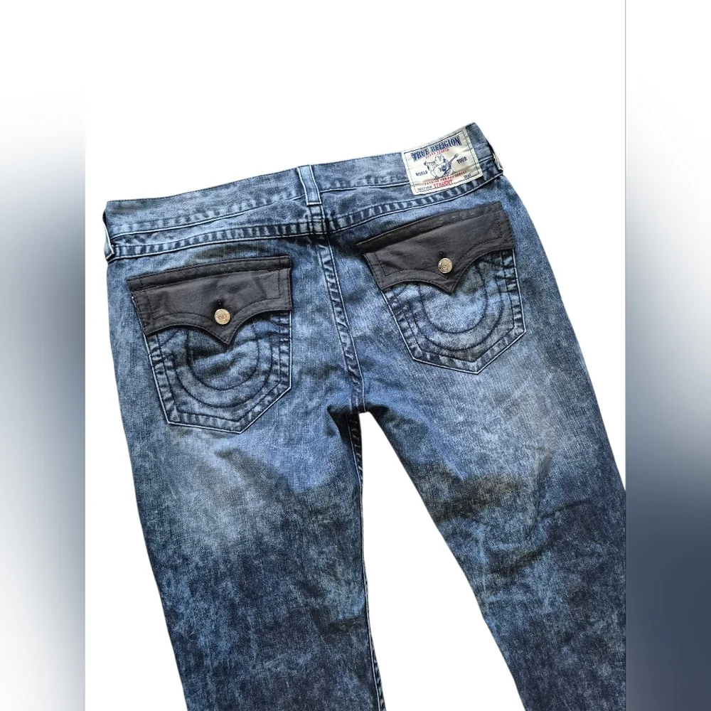 True Religion Relaxed Fit‎ Blue Jeans